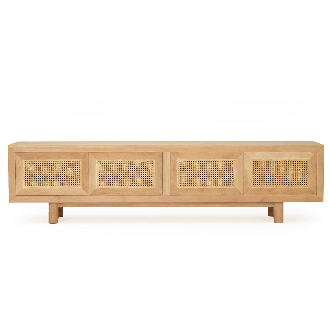 Iluka Four Door Entertainment Unit - Natural