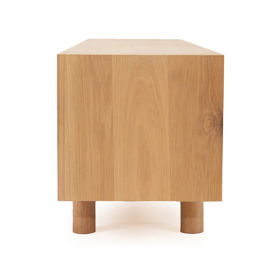 Iluka Four Door Entertainment Unit - Natural