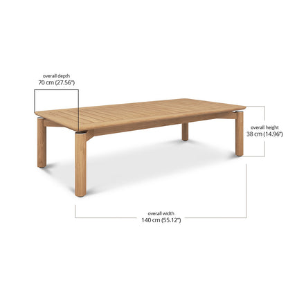 Esperance Outdoor Coffee Table - 140 cm