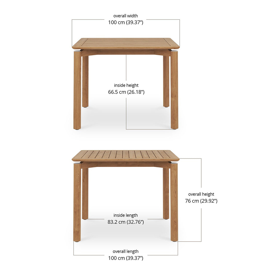 Esperance Outdoor Dining Table - 100 cm
