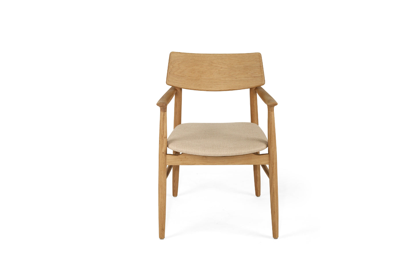 Harlow Armchair - Natural - Linen Seat