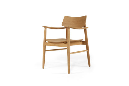 Harlow Armchair - Natural - Timber Seat
