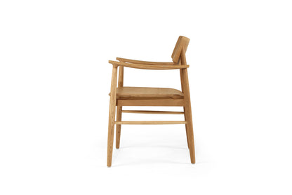 Harlow Armchair - Natural - Timber Seat