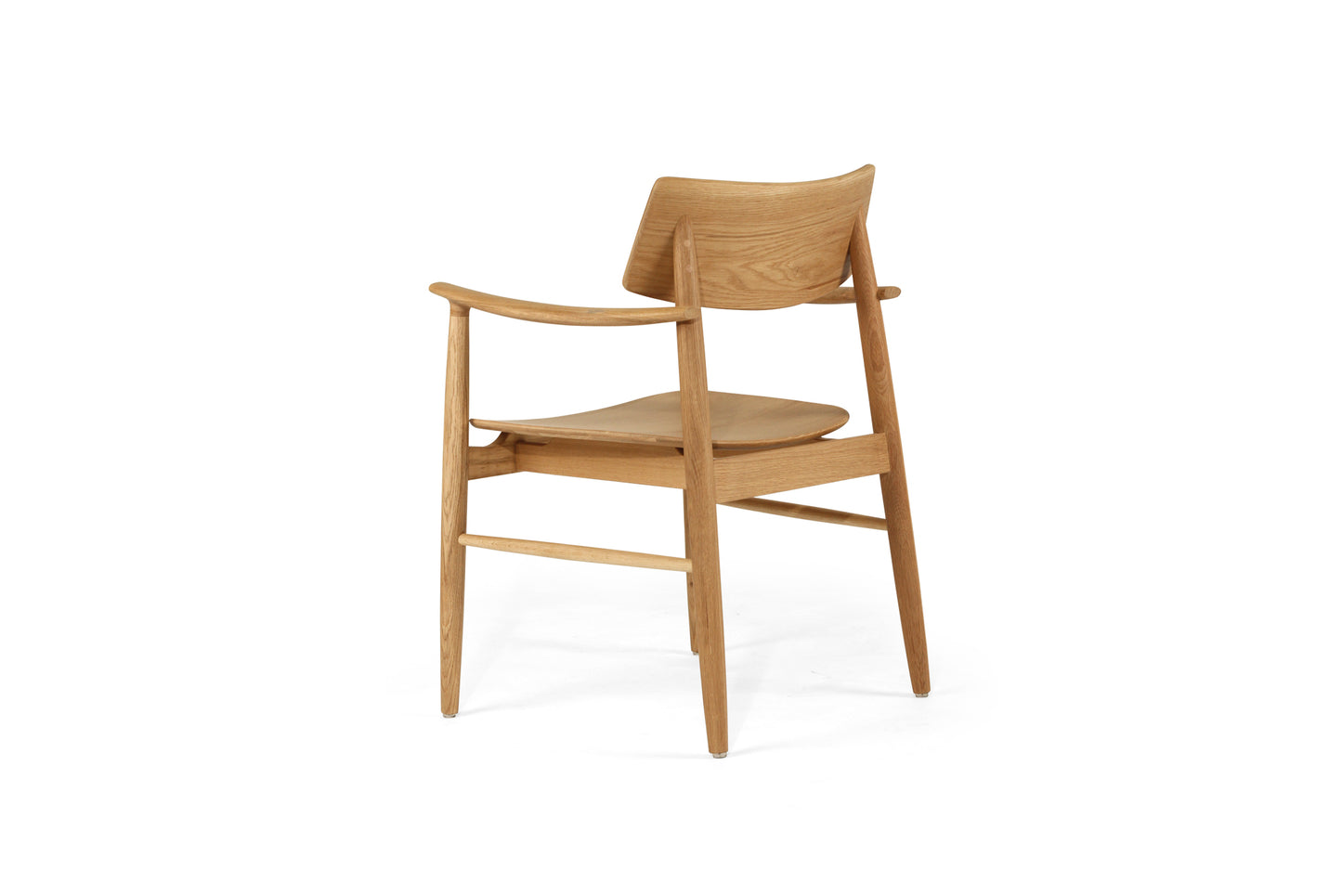 Harlow Armchair - Natural - Timber Seat