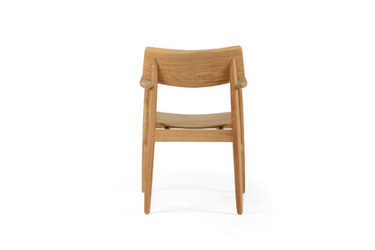 Harlow Armchair - Natural - Timber Seat
