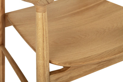 Harlow Armchair - Natural - Timber Seat