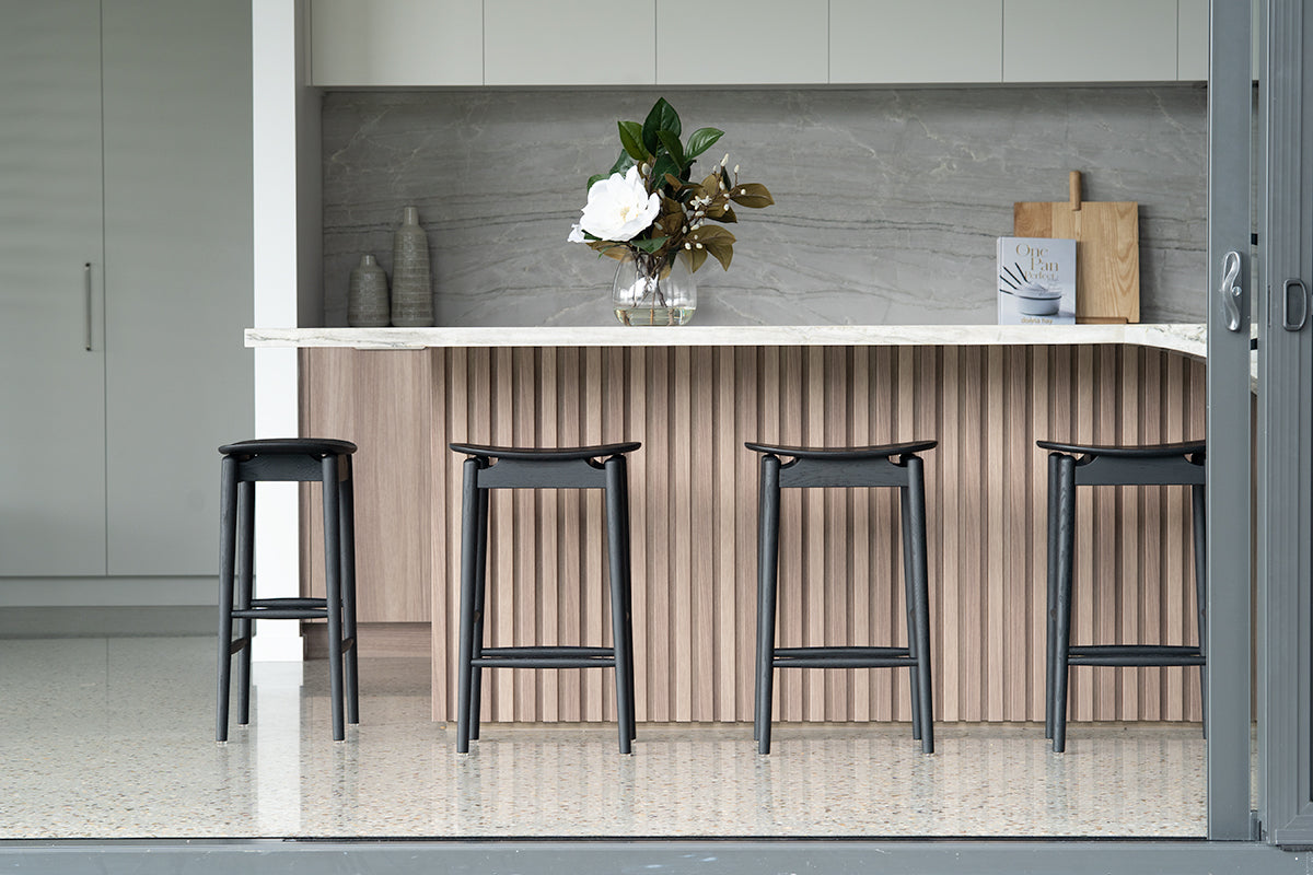 Harlow Counter Stool - Black