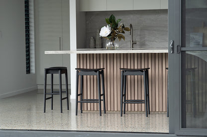 Harlow Counter Stool - Black