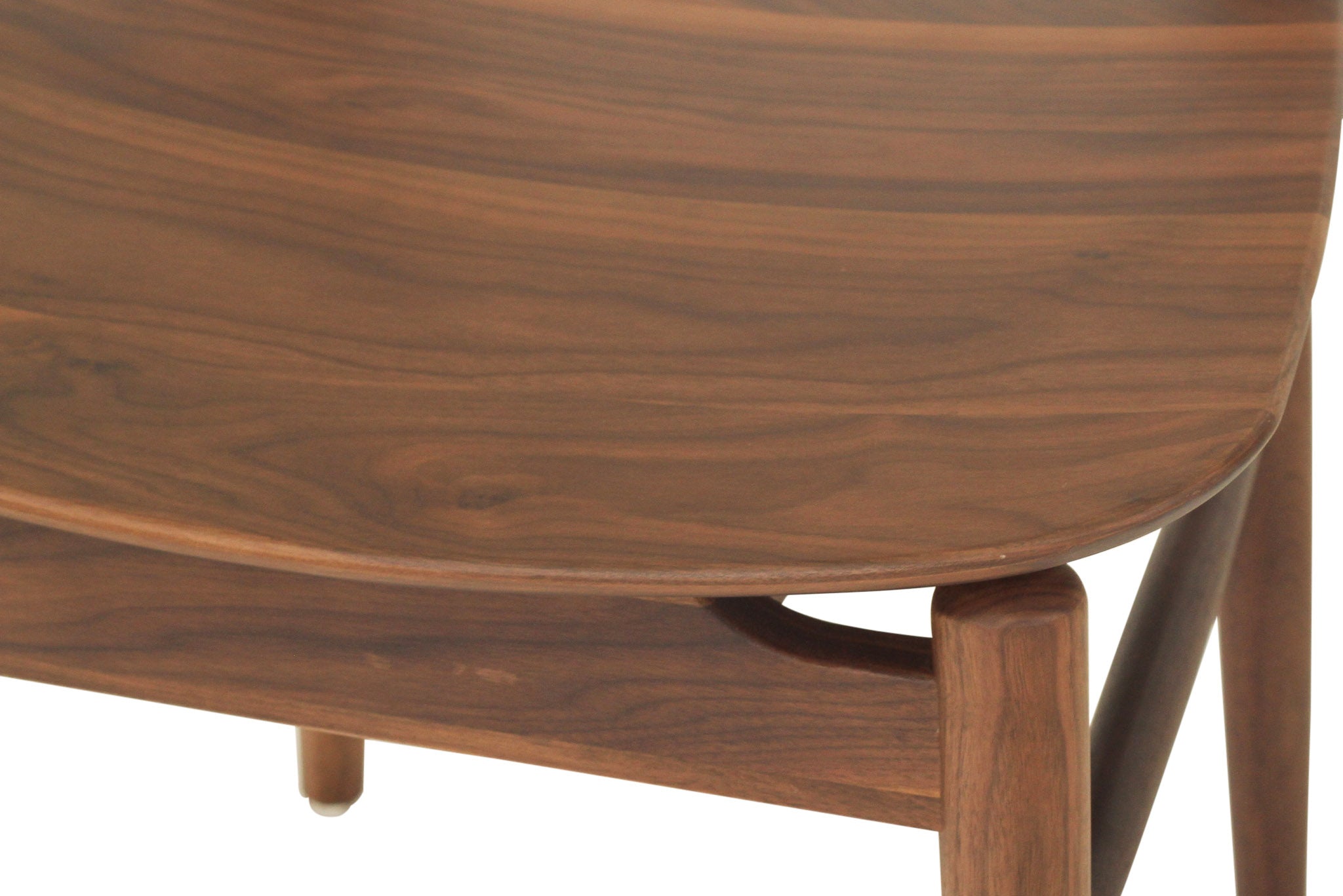 Harlow Dining Chair - Walnut with Timber Seat