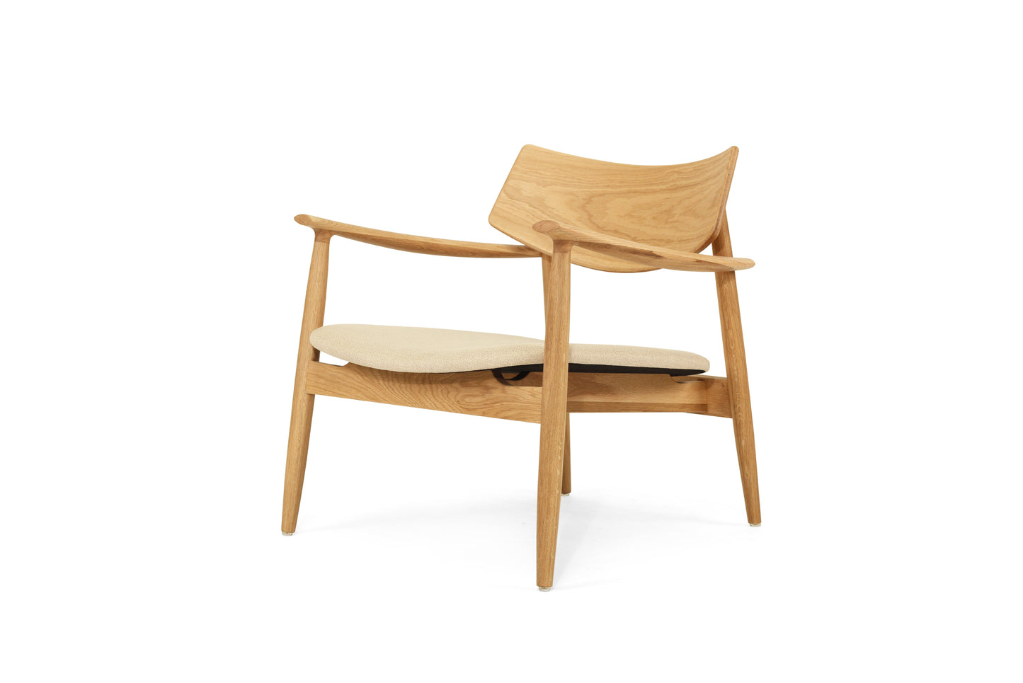 Harlow Occasional Chair - Natural - Linen Seat