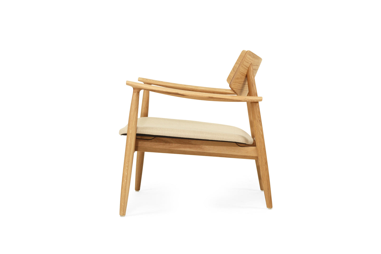 Harlow Occasional Chair - Natural - Linen Seat