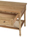 Hamilton Bedside Table - Weathered Oak - 91cm Wide - SEATONES