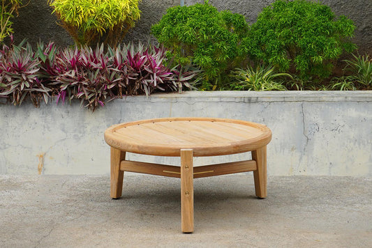 Kingscliff Outdoor Round Coffee Table Low