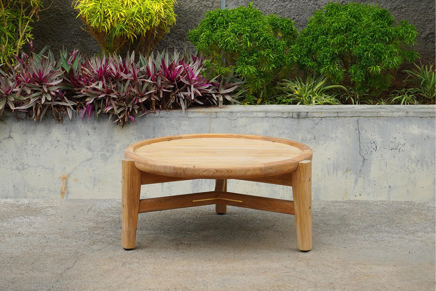 Kingscliff Outdoor Round Coffee Table Low