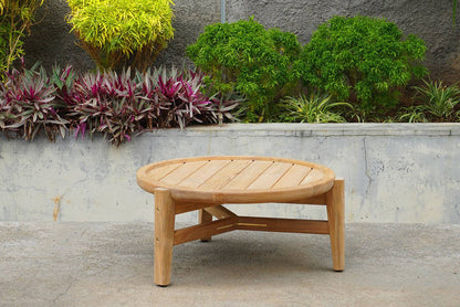 Kingscliff Outdoor Round Coffee Table Low