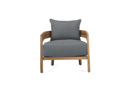 Kingscliff Outdoor Sofa - 1 seat - Slate