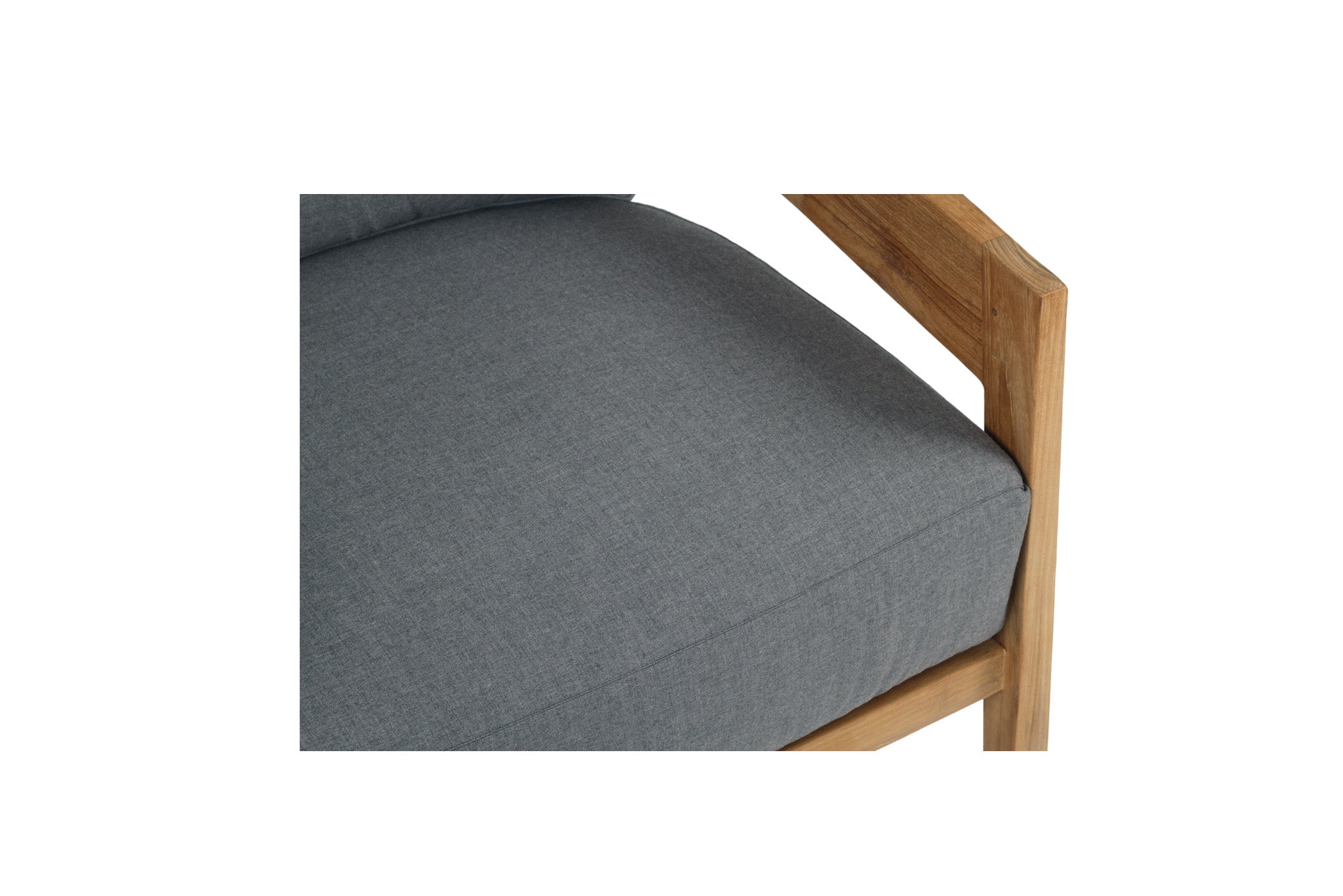 Kingscliff Outdoor Sofa - 1 seat - Slate