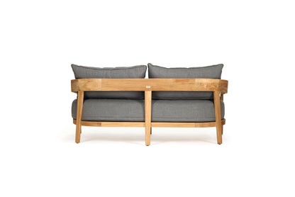 Kingscliff Outdoor Sofa - 2 Seater - Slate