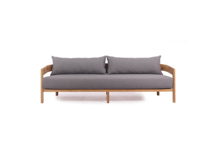 Kingscliff Outdoor Sofa - 3 Seater - Slate