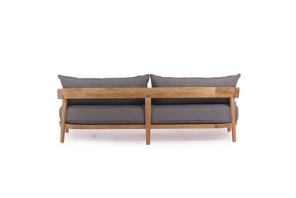 Kingscliff Outdoor Sofa - 3 Seater - Slate