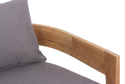 Kingscliff Outdoor Sofa - 3 Seater - Slate