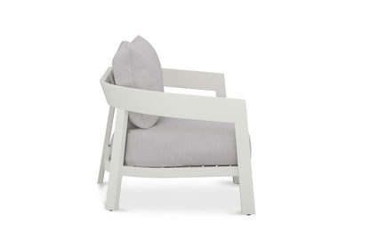 Kingscliff Outdoor Sofa - Powder Coated White Frame - 2 Seater