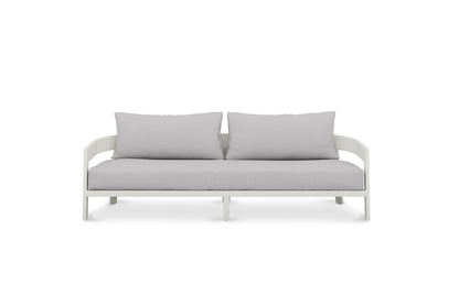 Kingscliff Outdoor Sofa - Powder Coated White Frame - 3 Seater