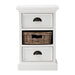 Halifax Bedside Storage Unit with Basket - SEATONES