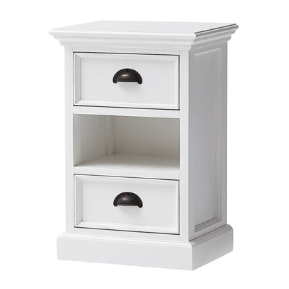 Halifax Bedside Storage Unit with Basket - SEATONES