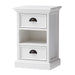 Halifax Bedside Storage Unit with Basket - SEATONES