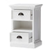 Halifax Bedside Storage Unit with Basket - SEATONES