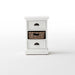 Halifax Bedside Storage Unit with Basket - SEATONES