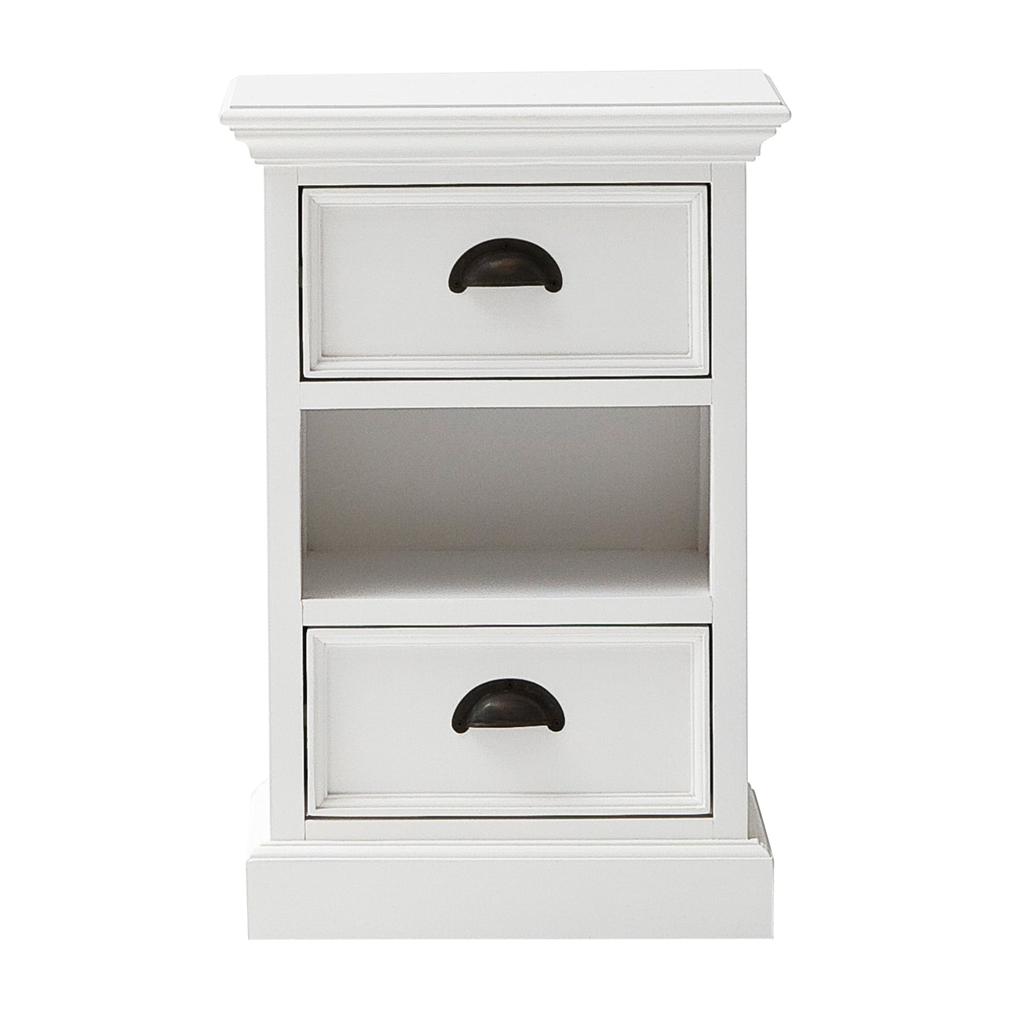 Halifax Bedside Storage Unit with Basket - SEATONES