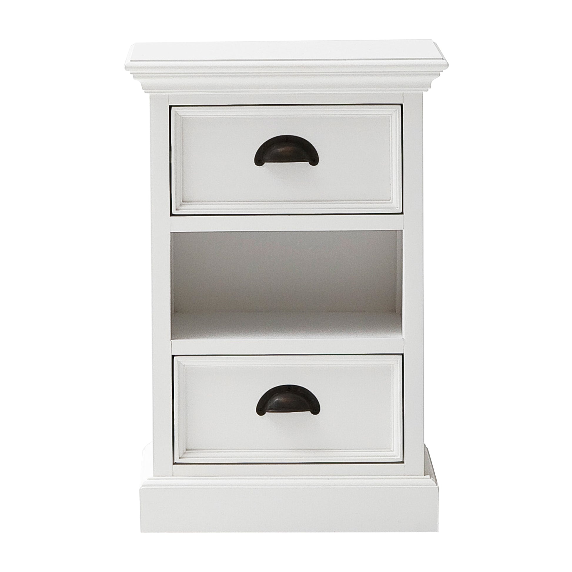Halifax Bedside Storage Unit with Basket - SEATONES