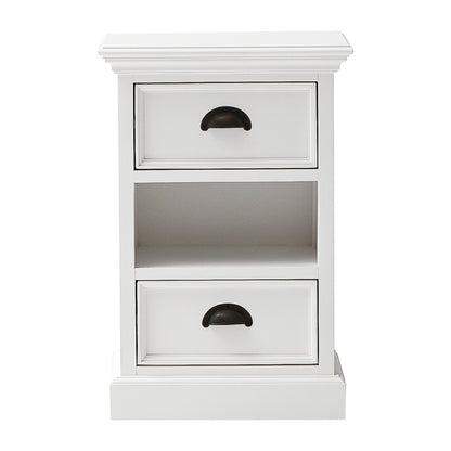 Halifax Bedside Storage Unit with Basket - SEATONES