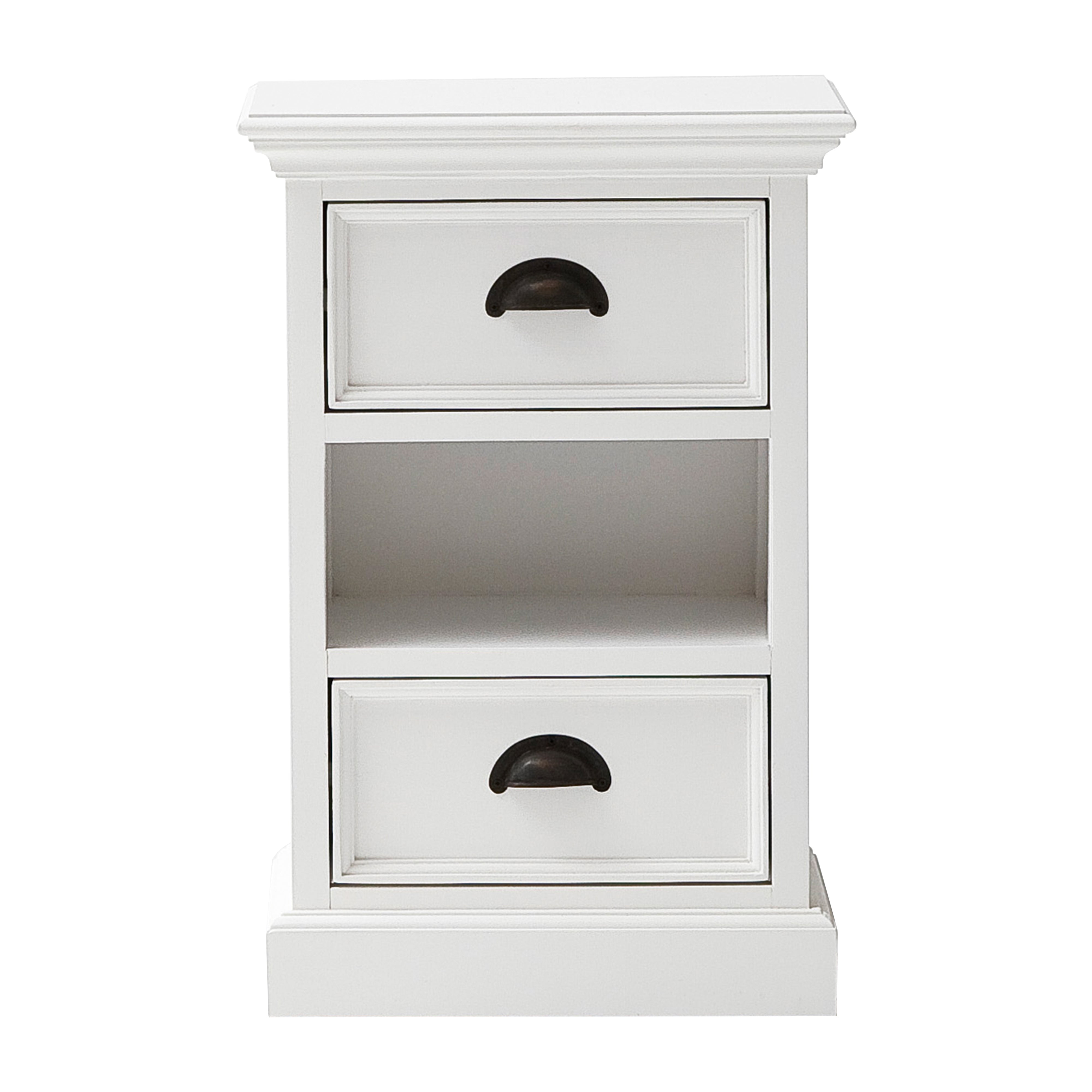 Halifax Bedside Storage Unit with Basket - SEATONES