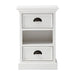 Halifax Bedside Storage Unit with Basket - SEATONES