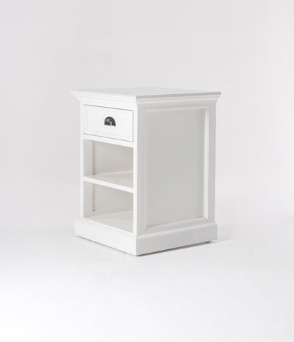 Halifax Bedside Table with Shelves - SEATONES