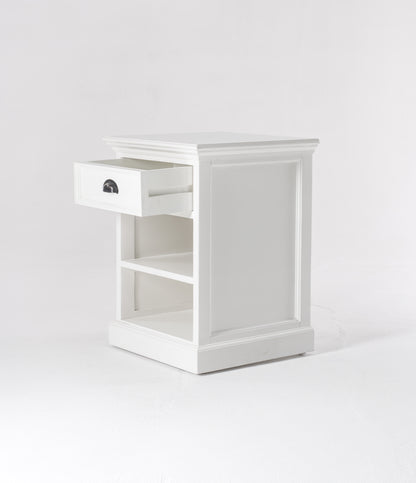 Halifax Bedside Table with Shelves - SEATONES