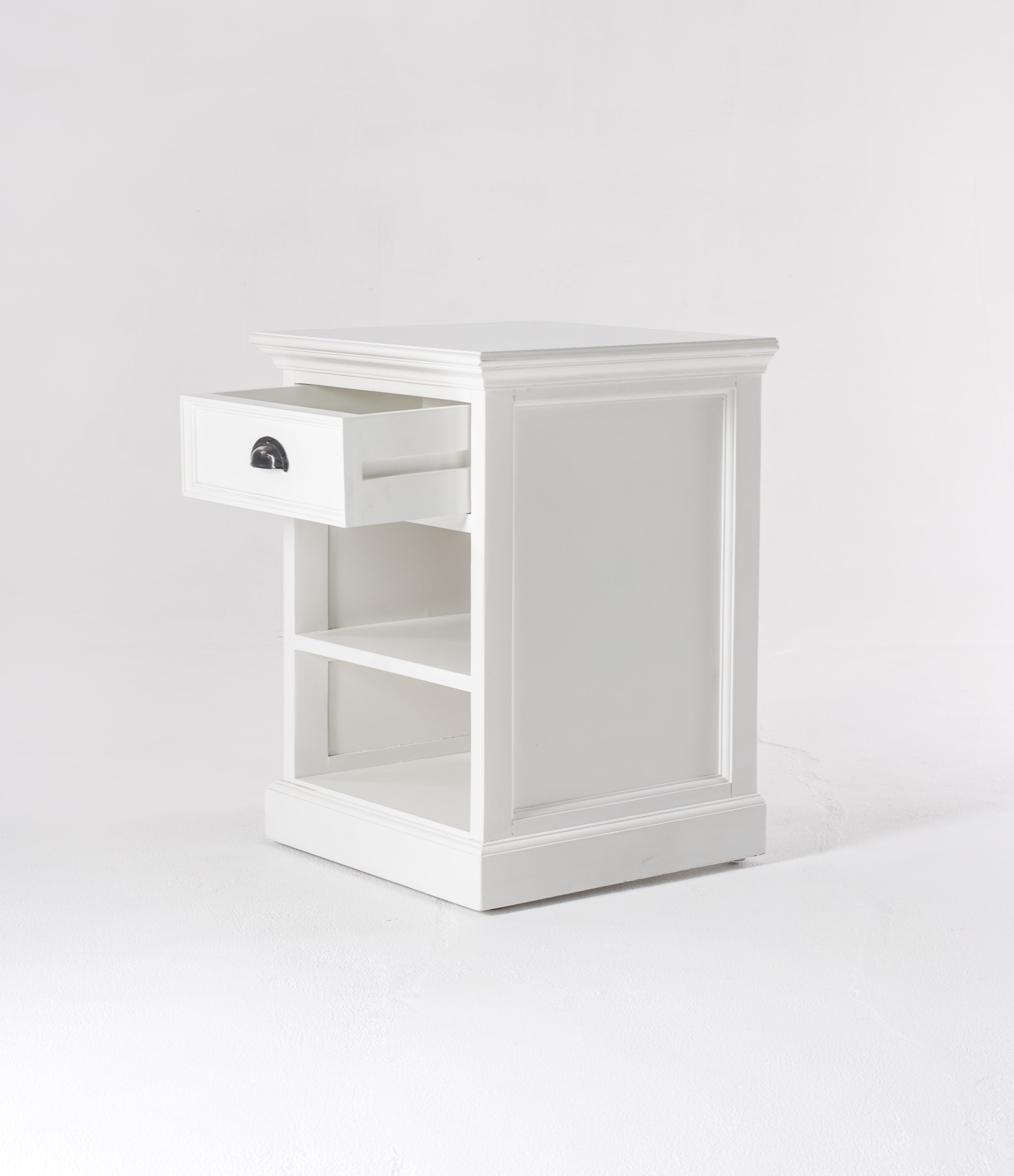 Halifax Bedside Table with Shelves - SEATONES