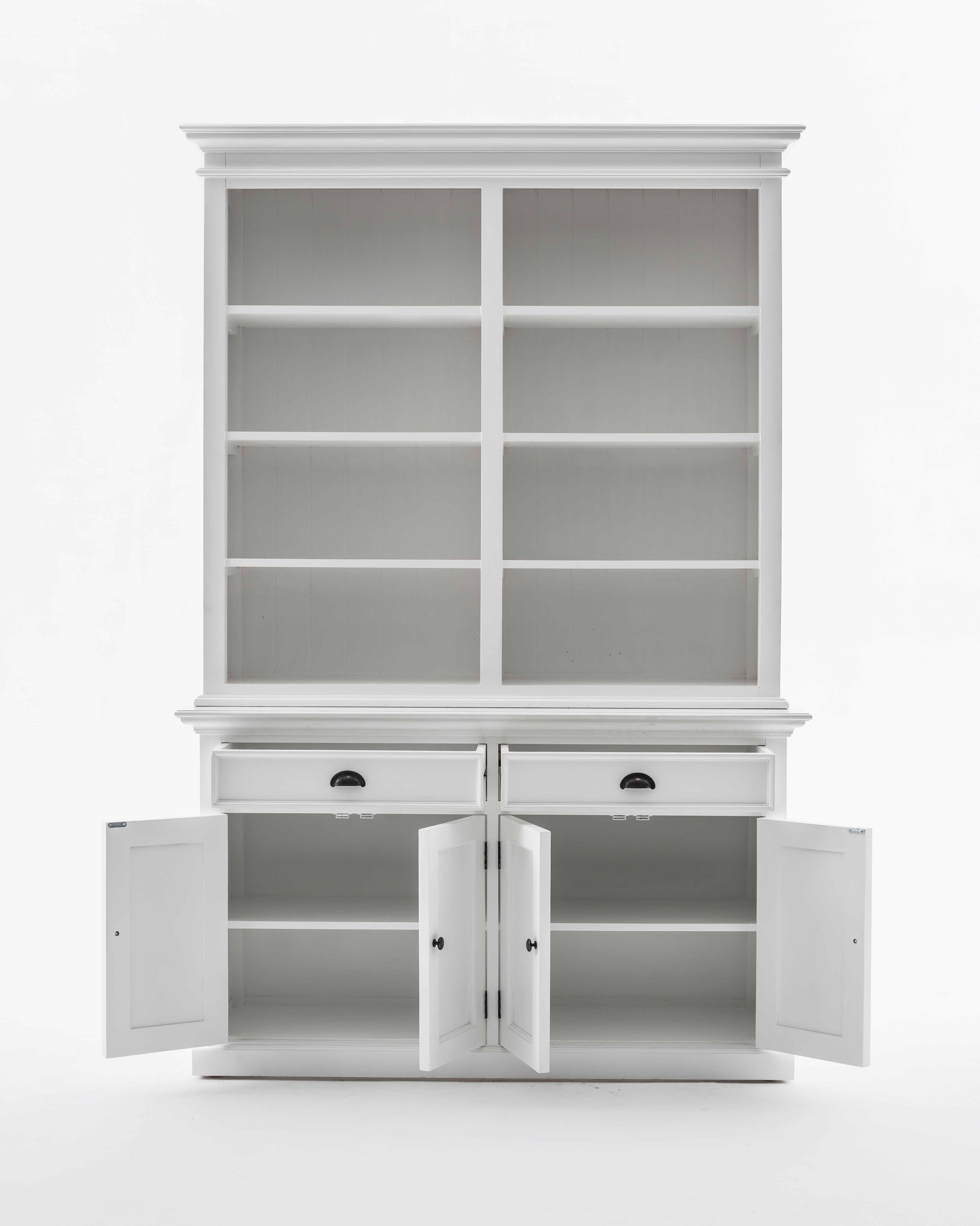 Halifax Buffet Hutch Unit with 8 Shelves - SEATONES