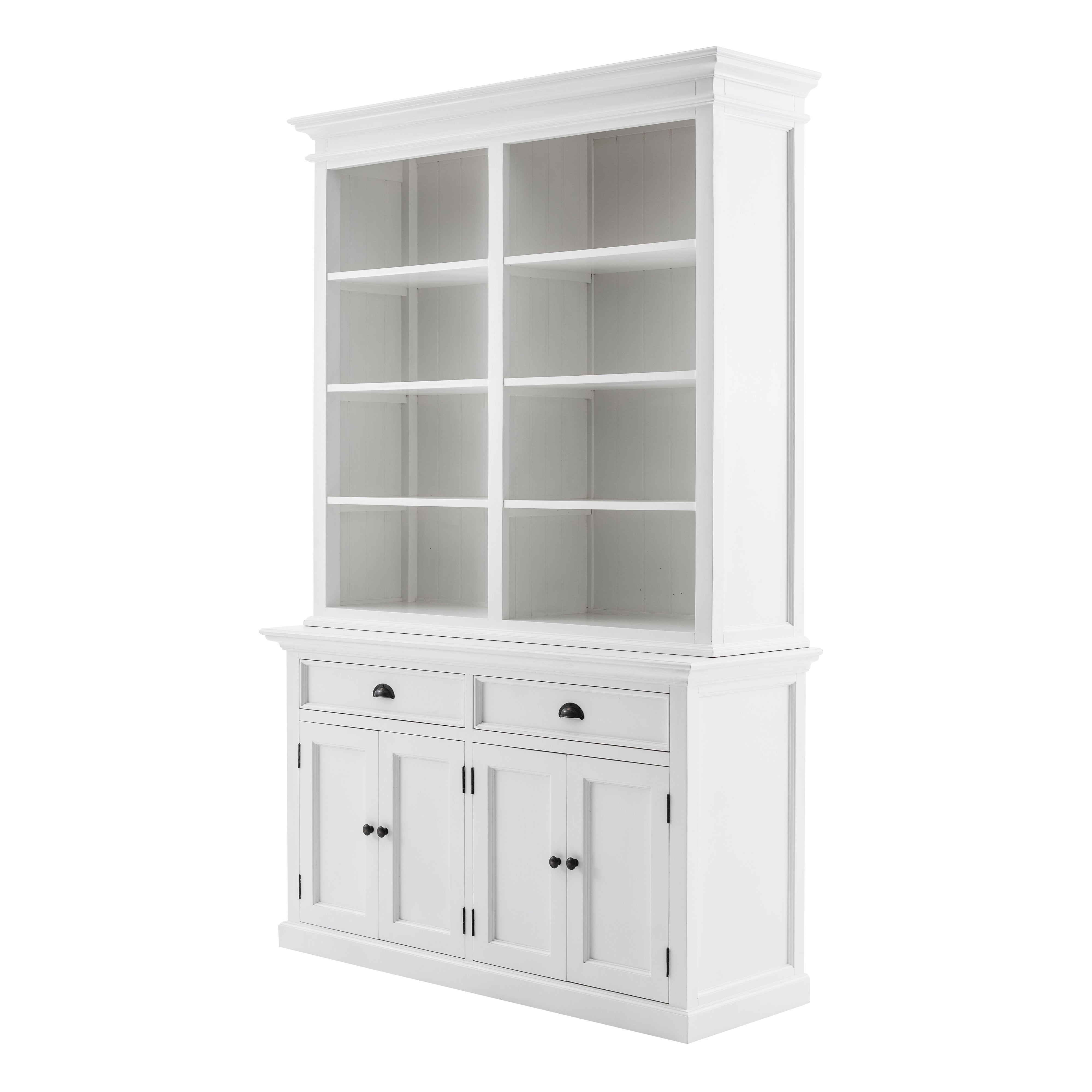 Halifax Buffet Hutch Unit with 8 Shelves - SEATONES