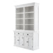 Halifax Buffet Hutch Unit with 8 Shelves - SEATONES