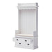 Halifax Entryway Coat Rack & Bench Unit - SEATONES