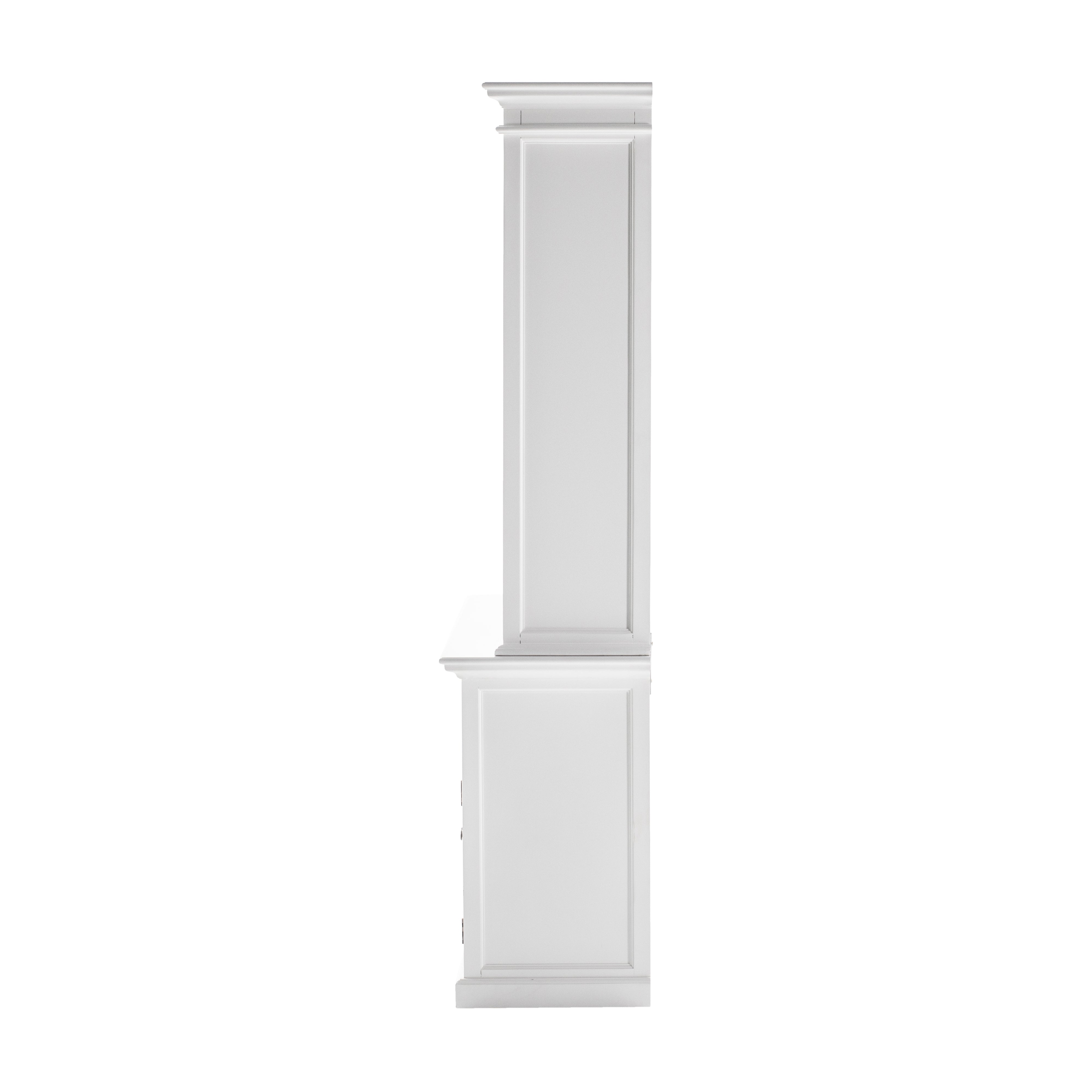 Halifax Hutch Bookcase 5 Doors 3 Drawers - SEATONES
