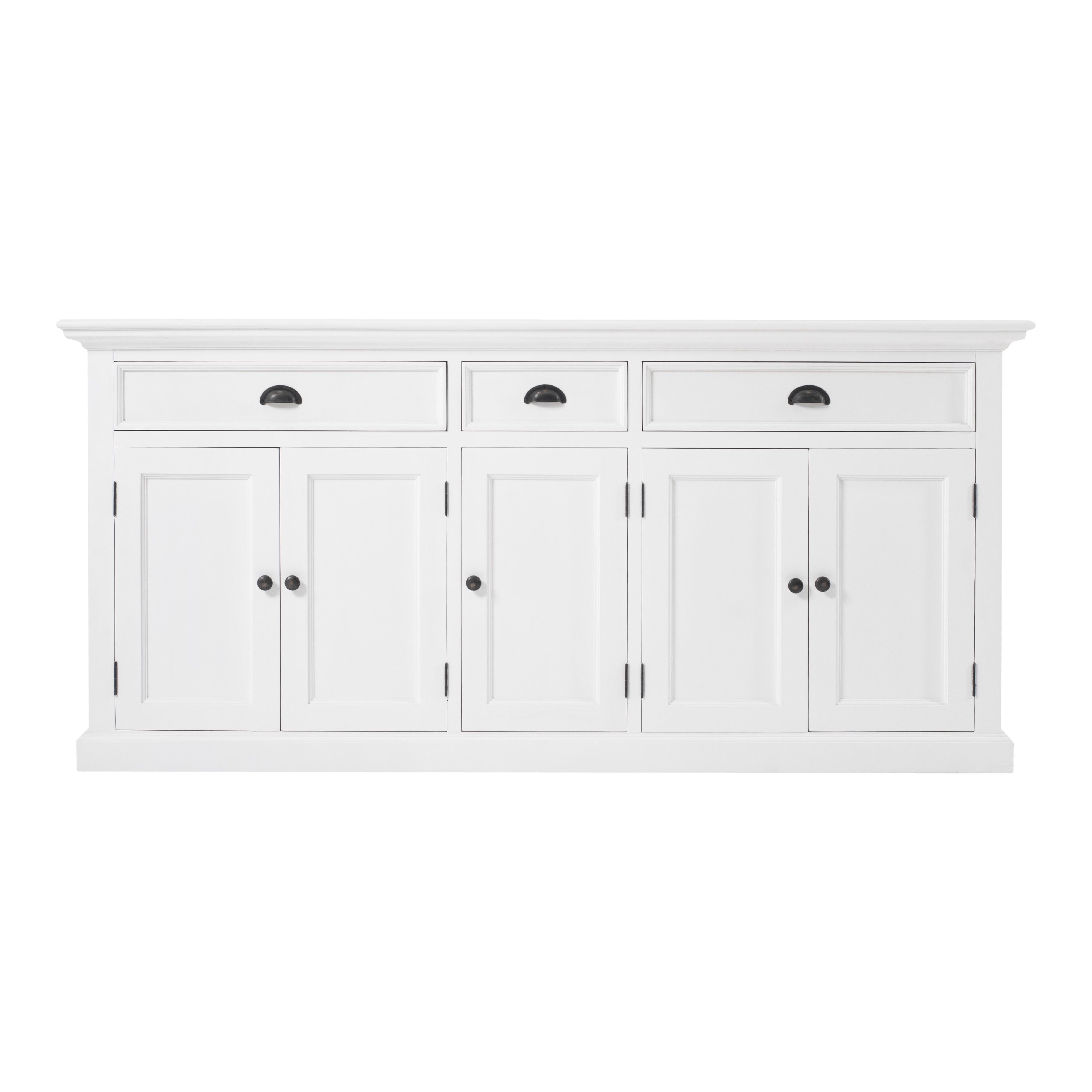 Halifax Hutch Bookcase 5 Doors 3 Drawers - SEATONES