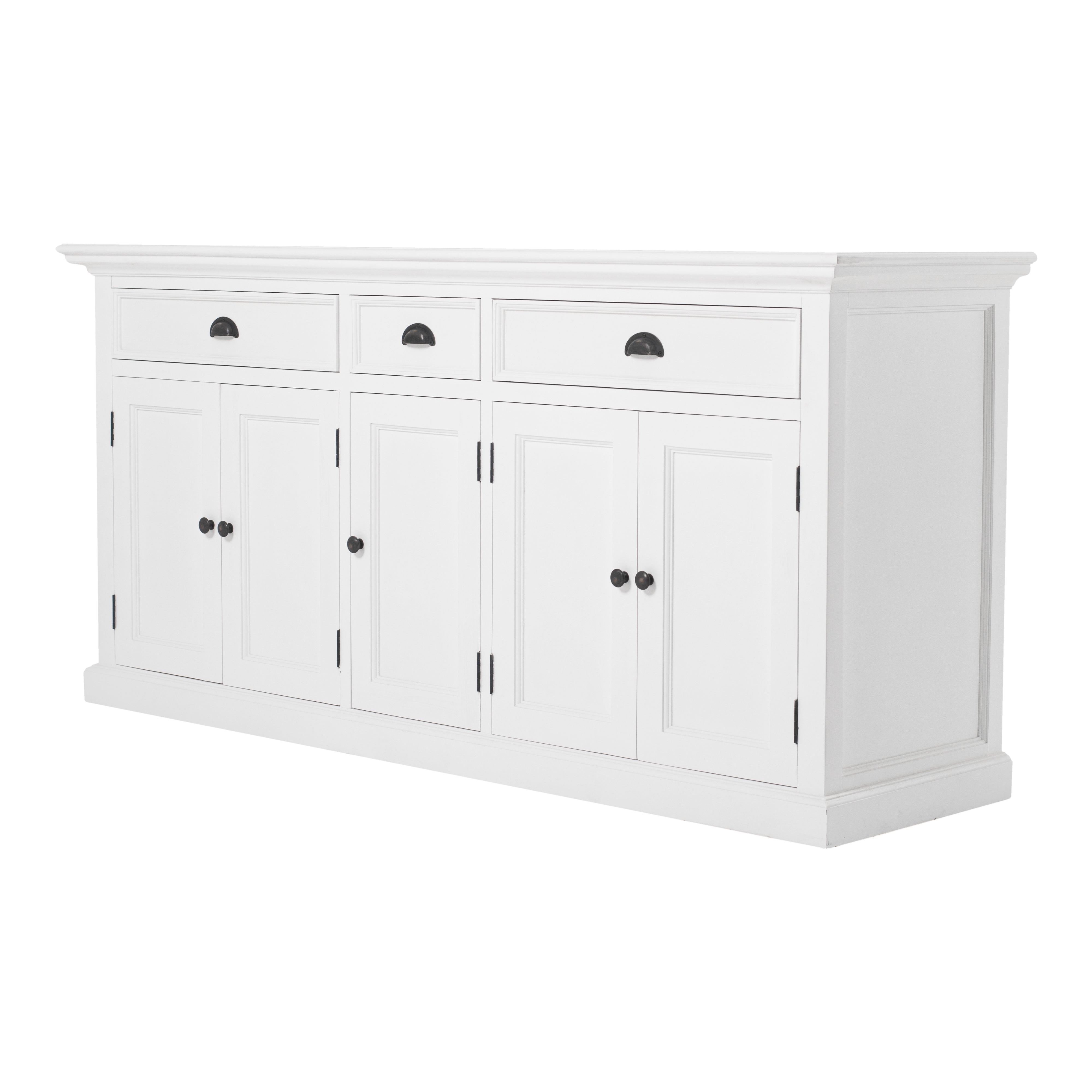Halifax Hutch Bookcase 5 Doors 3 Drawers - SEATONES