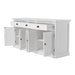 Halifax Hutch Bookcase 5 Doors 3 Drawers - SEATONES