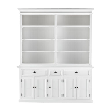 Halifax Hutch Bookcase 5 Doors 3 Drawers - SEATONES