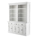 Halifax Hutch Bookcase 5 Doors 3 Drawers - SEATONES